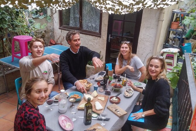 Marseille Walking food and culture tour 3 hour Private tour - The home meal and wine finish