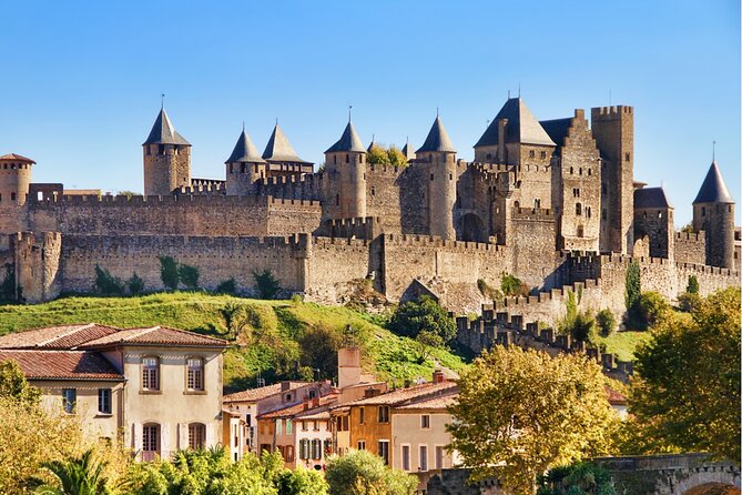 Medieval Carcassonne: Interactive Ghost Story & City Game - The cathedral and Château Comtal finish