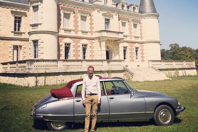 Médoc luxury wine tour aboard a Citroën DS Limousine Convertible - Half-day or full-day?