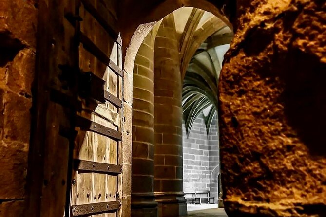 Mont St Michel Full Day Tour with a National Guide from Bayeux - Walking through the medieval village