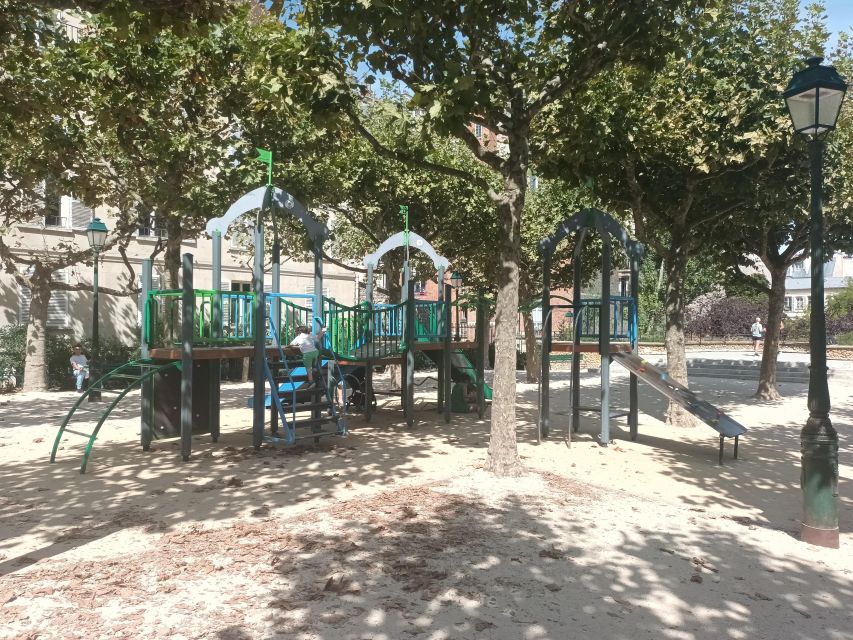 Montmartre: Guided Tour for Kids and Families - A playground pause near Abbesses