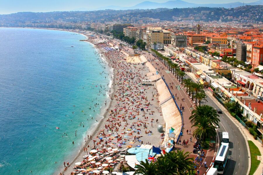 Nice: 1 or 2-Day Hop-On Hop-Off Bus Tour - Stops 2 and 5: the Promenade des Anglais