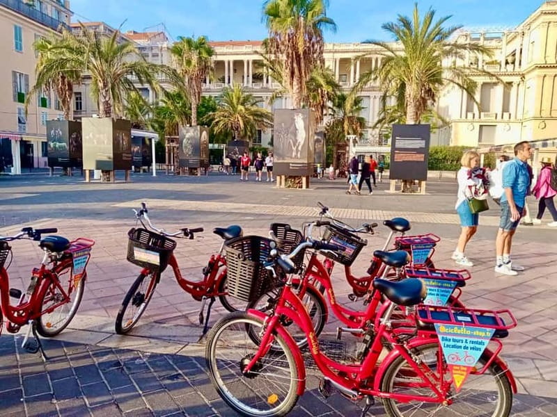 Nice 3Hrs by EBike: Essentials Oldest Districts & Panoramas - A short ride through Vieux Nice