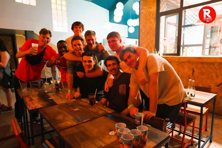 Nice: 4 Bar, 1 Club Riviera Bar Crawl Party with Free Shots - A low-cost way to meet people in Nice after dark