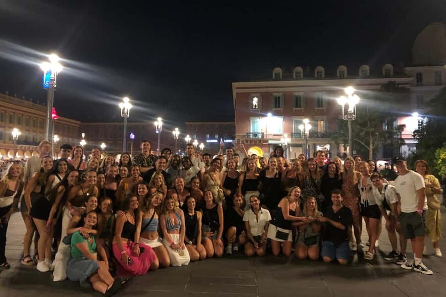 Nice: 4 Bar, 1 Club Riviera Bar Crawl Party with Free Shots - Cours Saleya and the main bar sequence