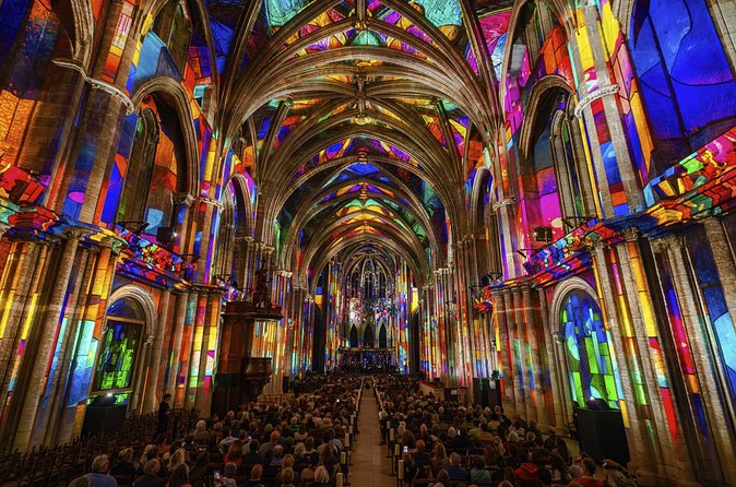Nice Basilica: Immersive Sound and Light - LUMINISCENCE - French narration and the language question