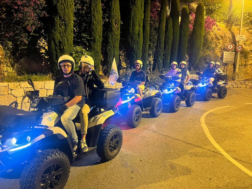 NICE BY ELECTRIC QUAD:panoramic tour from Nice - The Mont Alban photo stop