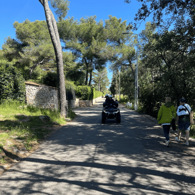 NICE BY ELECTRIC QUAD:panoramic tour from Nice - Returning through Nice