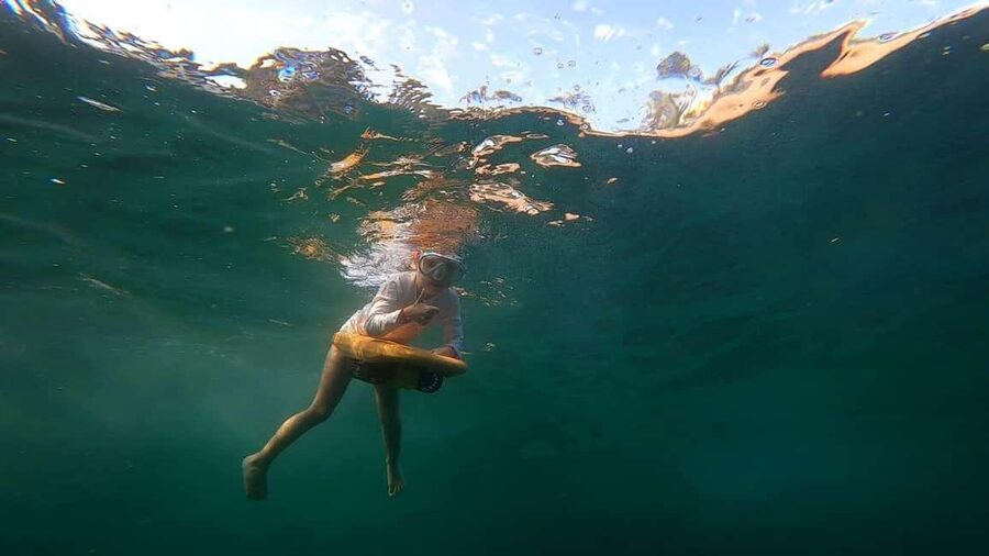 Nice, Cap d'Ail: Sea Scooter Snorkeling Tour - The first 15 to 30 minutes: equipment and safety