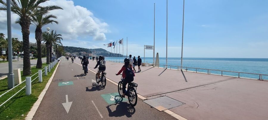 Nice: E-Bike City Highlights Tour - Starting beside the Promenade des Anglais
