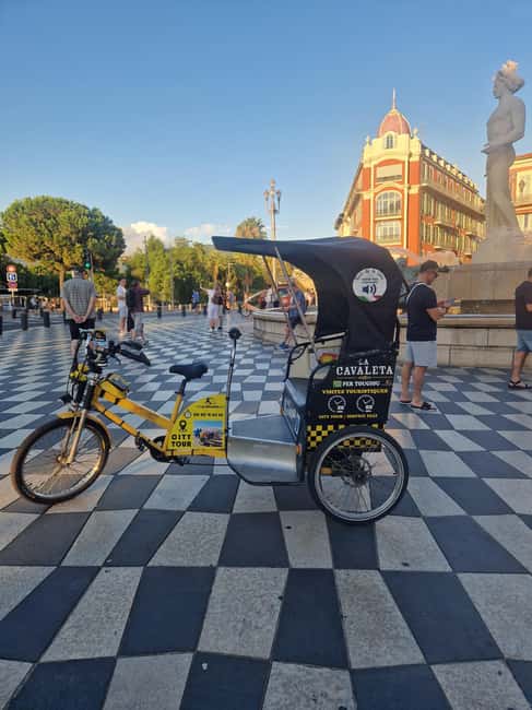 Nice: Electric Rickshaw City Tour with Local Guide - Hotel pickup and timing