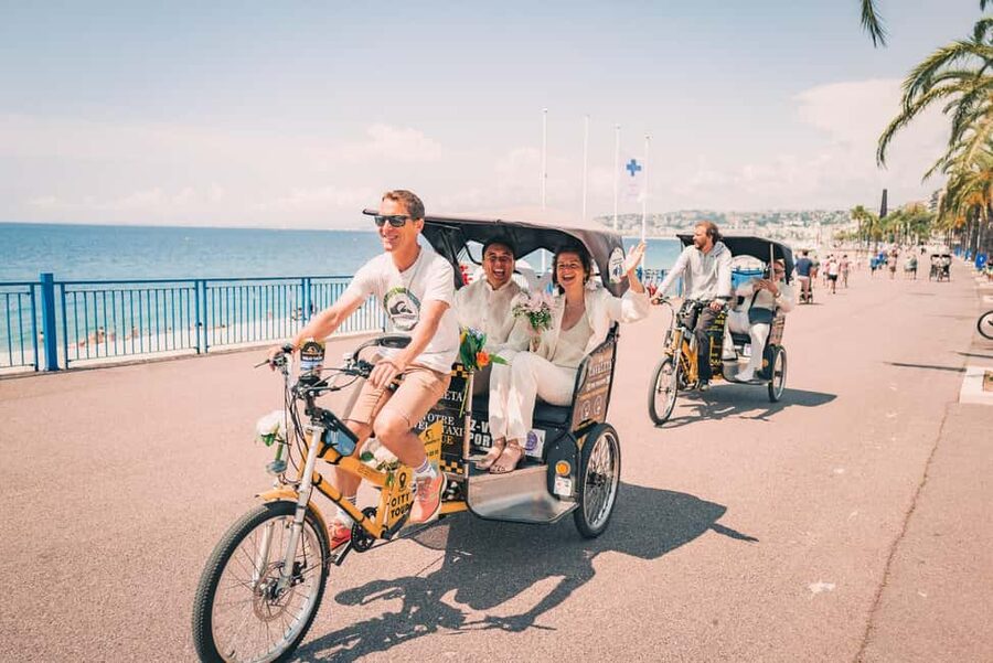 Nice: Electric Rickshaw City Tour with Local Guide - Central Nice, luxury shops, and the Russian church