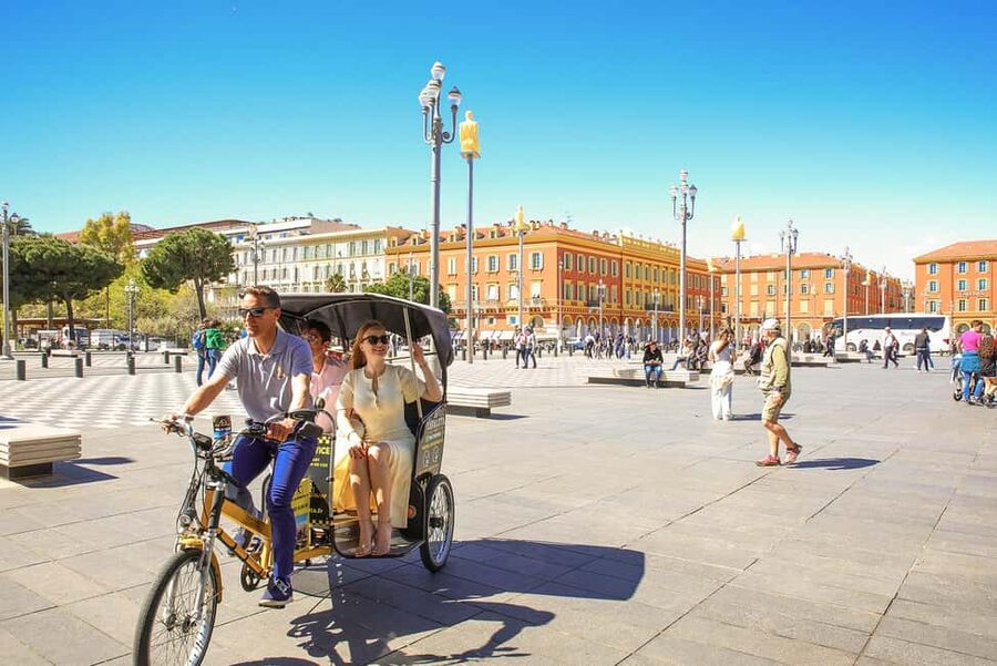 Nice: Electric Rickshaw City Tour with Local Guide - Comfort, access, and the seating question