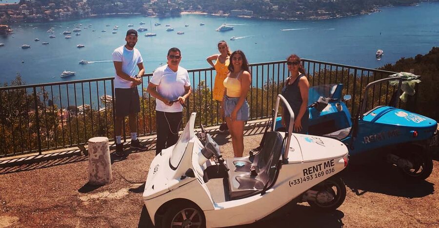 Nice: Exclusive Guided Tour in a One-of-a-Kind Electric Car - A Quirky Way to See the French Riviera