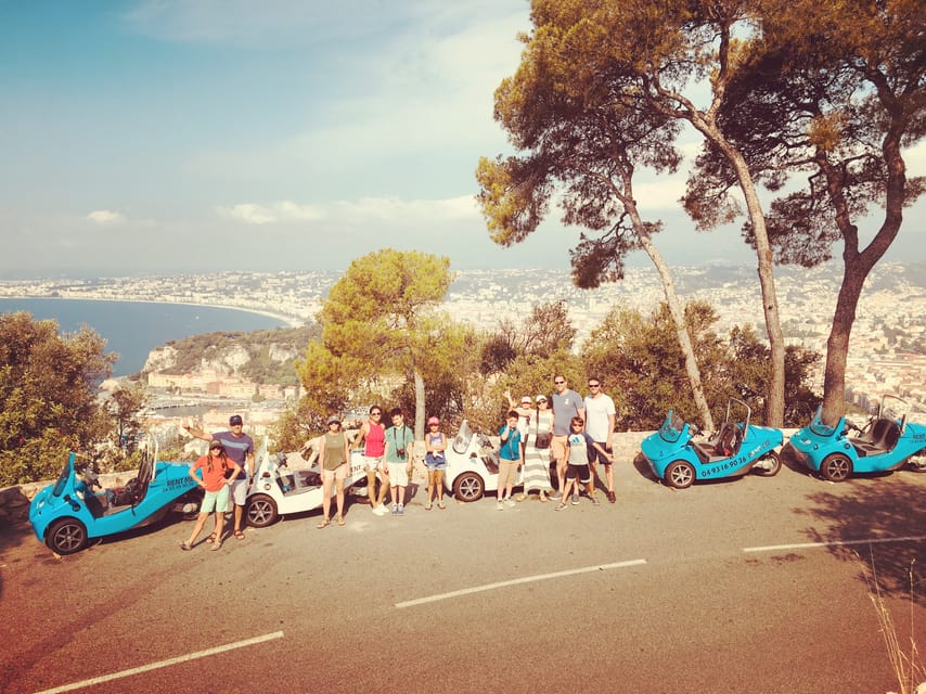 Nice: Exclusive Guided Tour in a One-of-a-Kind Electric Car - Mont Alban and the High View Over Nice