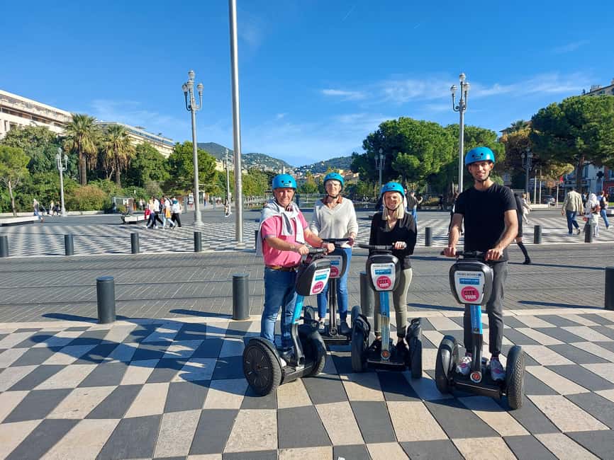Nice: Guided Segway Tour - Place Rossetti and Cathédrale Sainte-Réparate
