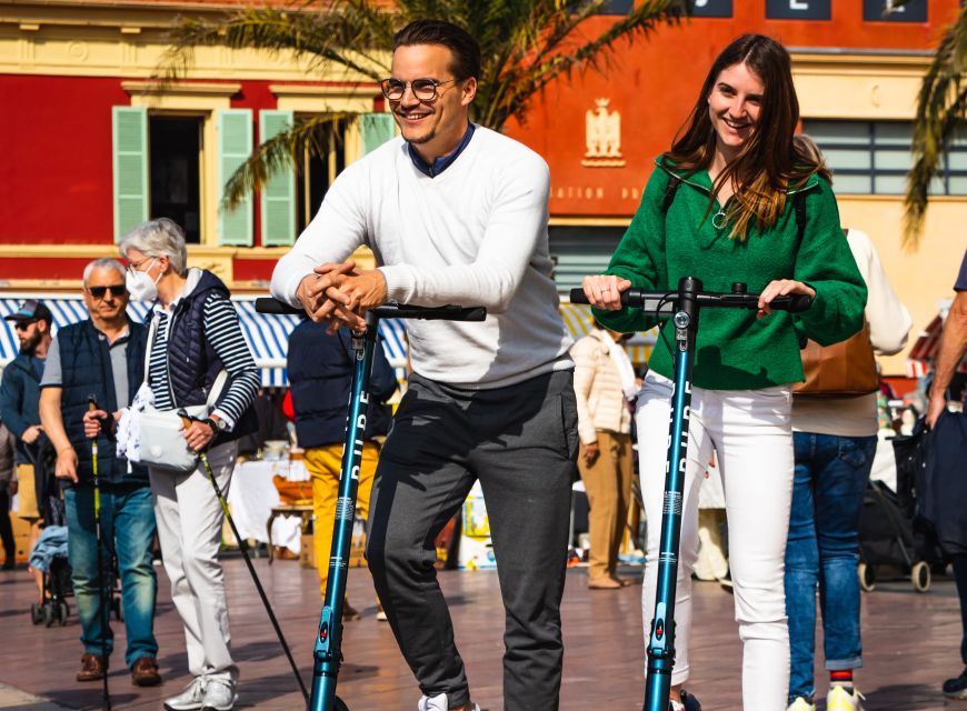 Nice: Must-Sees Electric Scooter Tour - Place Garibaldi and the city center