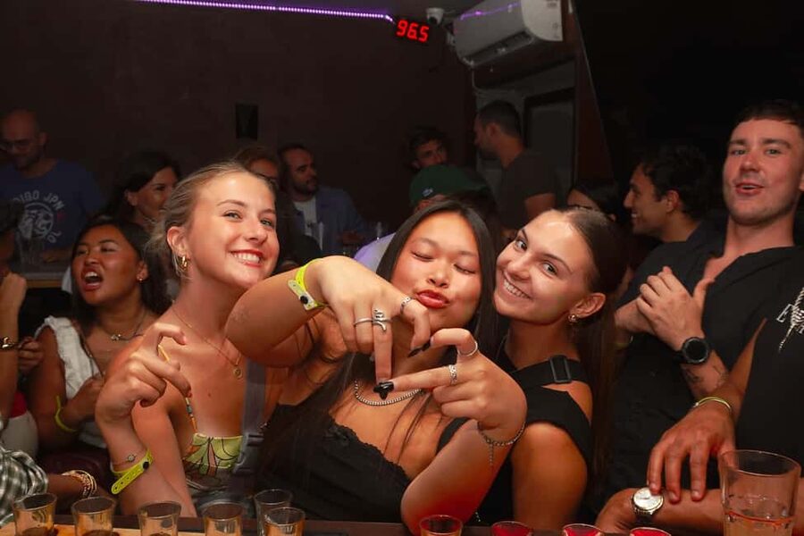 Nice: Party Bar Crawl with Club VIP, 6 Shots, and Games - What kind of night is this?