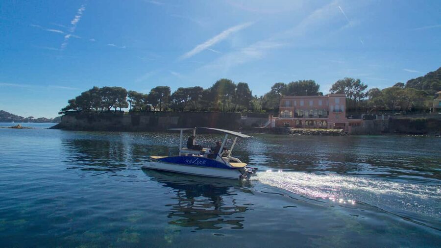 Nice: Private French Riviera Solar Boat Cruise - The one-hour route: a gentle introduction to the coast