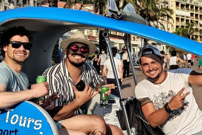 Nice: private guided Tour by electric taxi bike - Why an electric taxi bike works so well in Nice