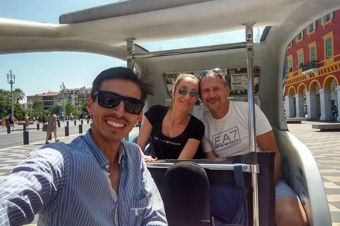 Nice: private guided Tour by electric taxi bike - The guide makes the difference