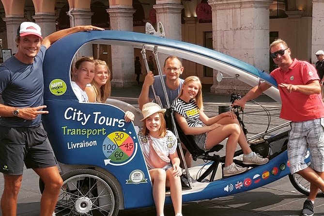 Nice: private guided Tour by electric taxi bike - The 45-minute ride: a quick first look