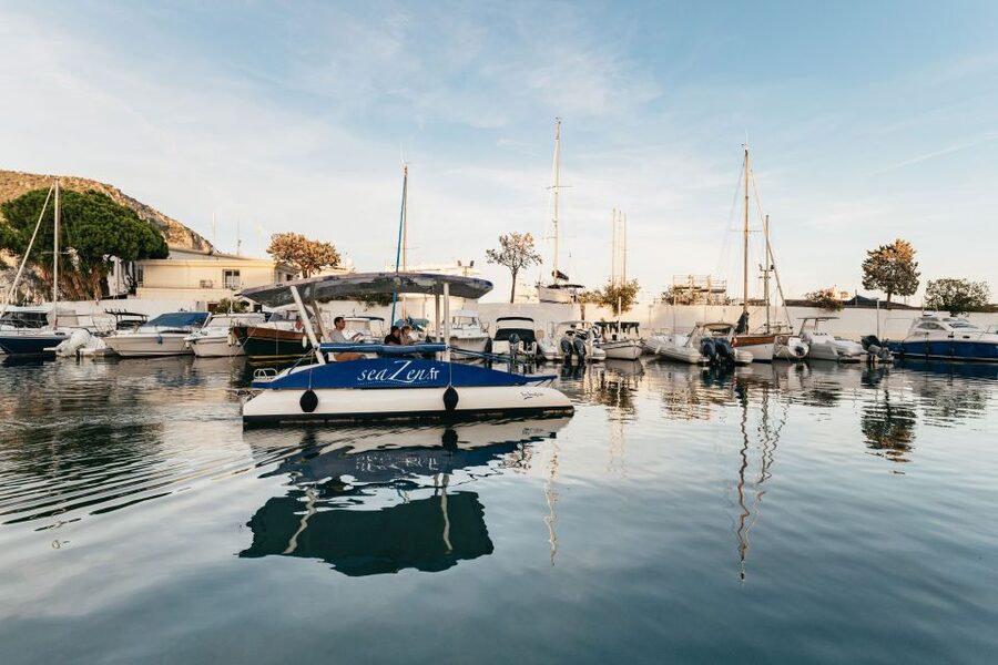 Nice: Private Sunset Tour on Solar Powered Boat - Sunset on a deliberately slow route