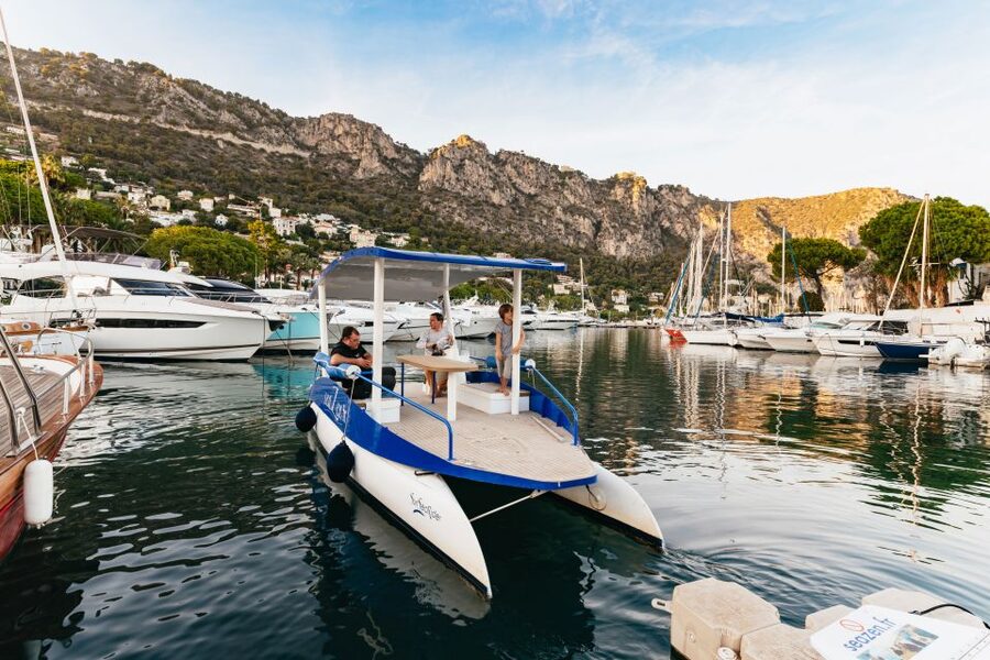 Nice: Private Sunset Tour on Solar Powered Boat - The unusual chance to steer