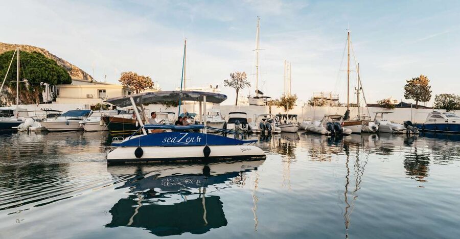 Nice: Private Sunset Tour on Solar Powered Boat - What the 80 minutes feel like