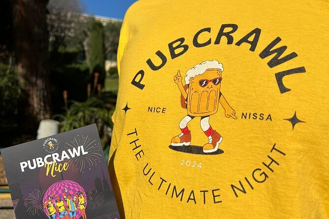 Nice: Pub Crawl Yellow – Social Bars, Games & VIP Club Entry - What is included, and what will cost extra