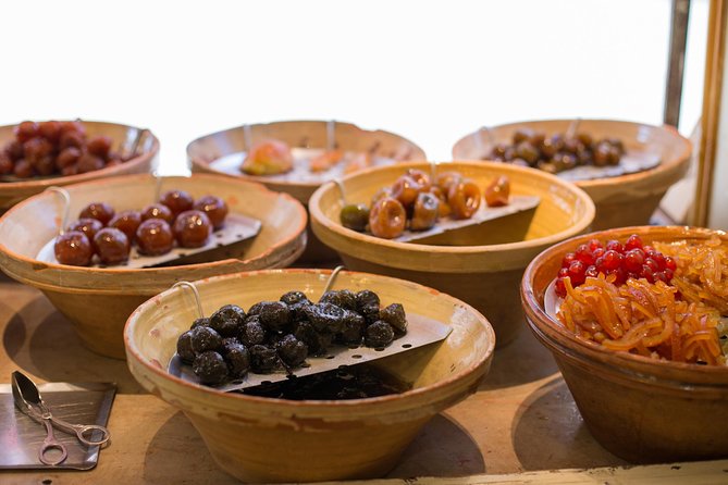 Nice Small-Group Walking Food Tour with Local Specialties & Wine Tasting - Olive oil, cheese, wine, and the final picnic-style tasting