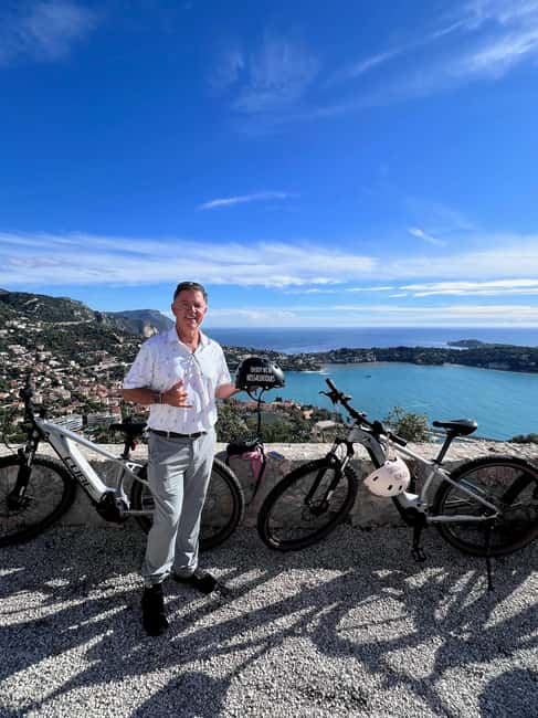 Nice: Villefranche Guided Electric Bike Tour - Villefranche-sur-Mer, the main break