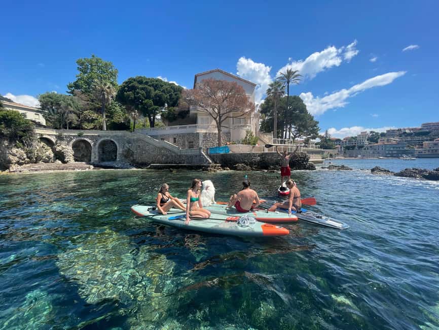 Nice: Villefranche-sur-Mer E-Bike and Paddleboard Tour - Key points at a glance