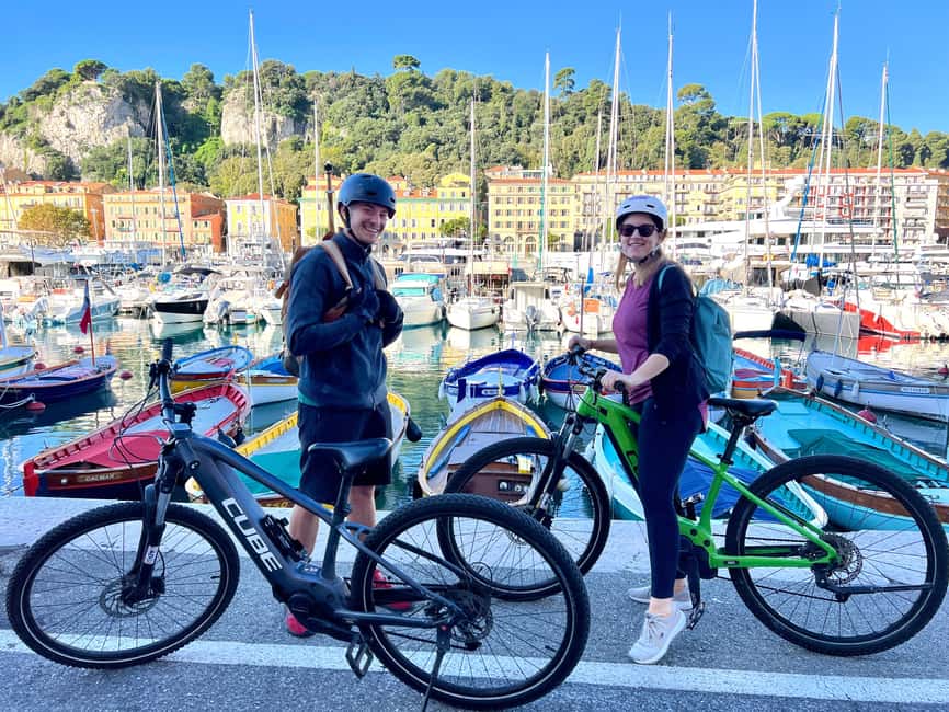 Nice: Villefranche-sur-Mer E-Bike and Paddleboard Tour - Viewpoints, photos, and the route’s flexible side