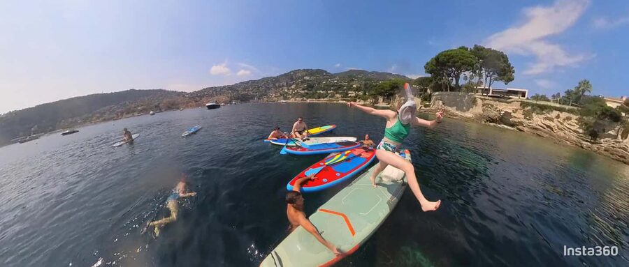 Nice: Villefranche-sur-Mer E-Bike and Paddleboard Tour - Starting at 7 Avenue Villermont