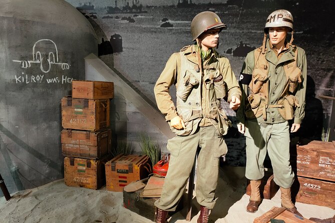 Normandy Victory Museum admission ticket - The shop and the museum atmosphere
