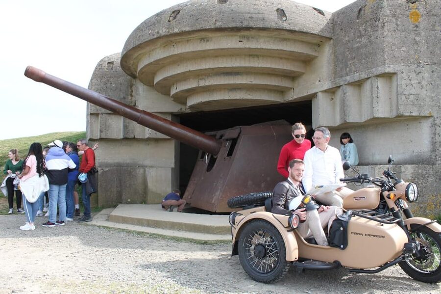 Normandy World War II Private 2 Hours Sidecar Tour Bayeux - Starting near Bayeux and taking the scenic way out