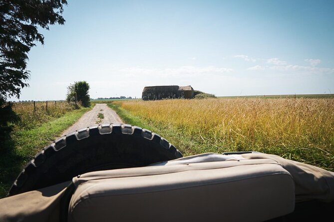 Normandy WW2 British Jeep Tour - Gold Beach and the story of Stanley Hollis