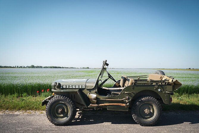Normandy WW2 Full Day Classic Jeep Tour - Arromanches and the Mulberry B harbor