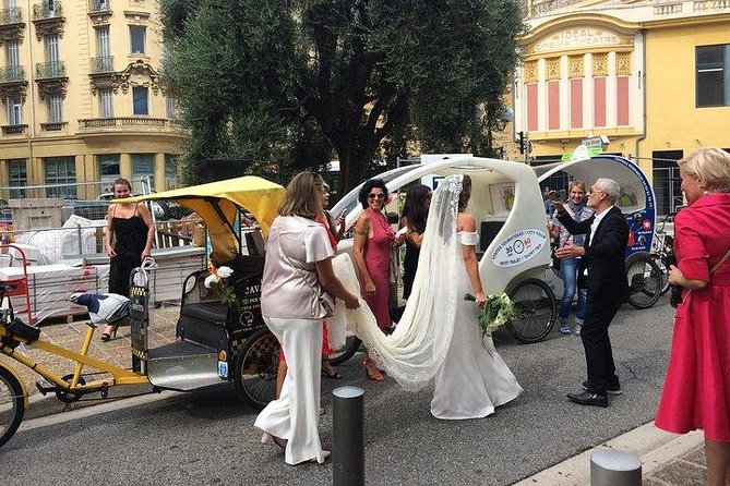 Original Nice city tour ( pedicab-vélo taxi) - Comfort, Access, and Group Size
