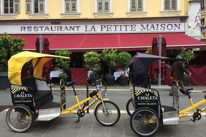 Original Nice city tour ( pedicab-vélo taxi) - The Promenade des Anglais and the Bay