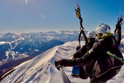 Paragliding Tandem Flight over the Alps in Chamonix