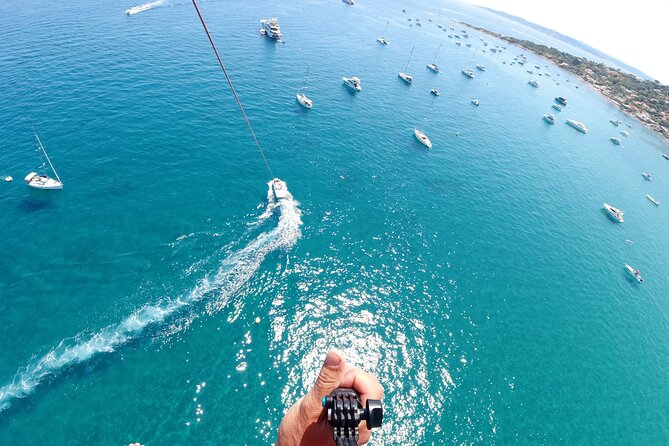 Parasailing flight two people, in Mandelieu-Cannes - Flying with friends and family