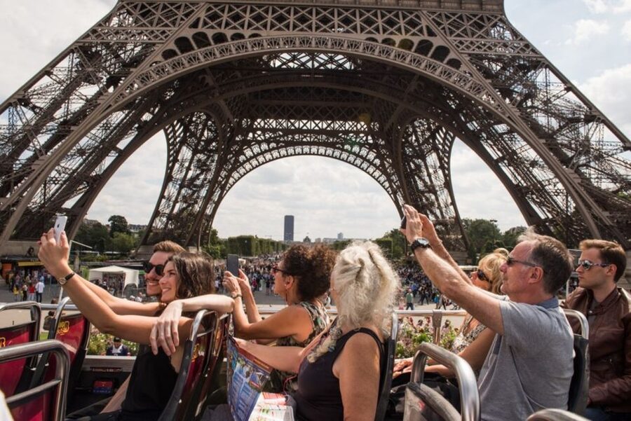 Paris: Arc de Triomphe Ticket & Big Bus Hop-on Hop-off Tour - The Arc de Triomphe timed visit