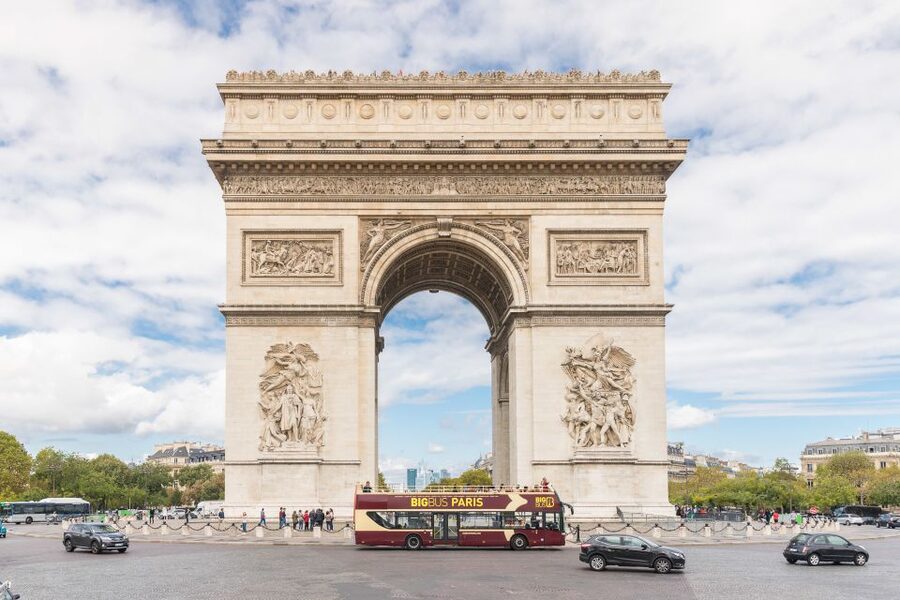 Paris: Big Bus Hop-on Hop-off Tour & Panoramic Night Tour - The Louvre and Musée d’Orsay from outside and in context