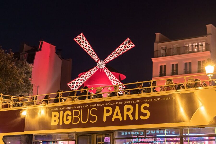 Paris: Big Bus Hop-on Hop-off Tour & Panoramic Night Tour - Notre Dame and the eastern side of central Paris