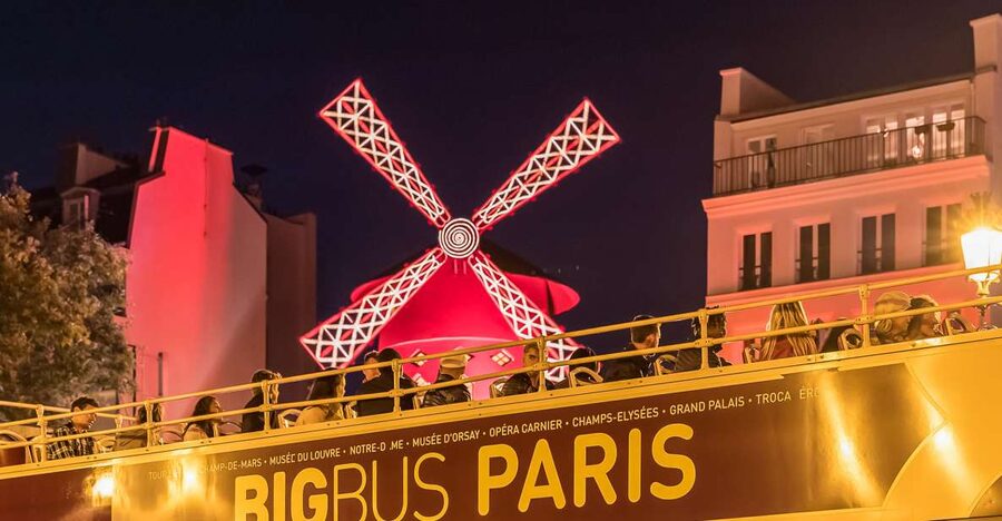 Paris: Big Bus Panoramic Night Tour by Open-Top Bus - Champs-Élysées and the Arc de Triomphe