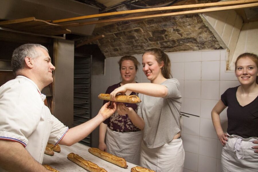 Paris: Bread and Croissant-Making Class - Croissant shaping and the warm tasting