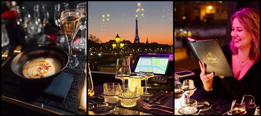 Paris: Bus Toqué Tour with 5-Course Dinner and Champagne - Service, comfort, and the small details