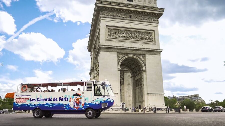 Paris: City and River Seine Tour on an Amphibious Bus - Who should book this ride?